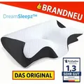 Produktbild: DreamSleepzTM Orthopädisches Schlafkissen Memory Foam Kopfkissen soft ergonomisch - Schwarz