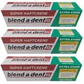 Produktbild: blend-a-dent Super Haftcreme Complete Neutral Extra Stark 3 x 47g Rundumschutz