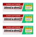 Produktbild: Blend-a-dent Extra Stark Complete Neutral Haftcreme , 3x47g EAN8006540314951