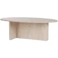 Produktbild: COUCHTISCH mit ovaler Platte L125 cm 65/120/40 cm