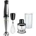 Produktbild: Braun MQ 7025X MultiQuick 7 schwarz/edelstahl Premium Stabmixer-Set 1000 W Motor