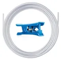 Produktbild: YOOPAI PTFE Schlauch 5m mit Cutter, 2.5mm ID × 4mm OD PTFE Tube Teflonschlauch für Direktantrieb Extruder 3D Drucker, für Bambu Lab A1/A1 mini/P1P/P1S/X1C, für Creality K1/K1 Max/Ender 3 V3 (Weiß)