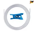 Produktbild: PTFE Schlauch 5m 2,5mm ID 4mm OD Teflonschlauch Weiß Zubehör 3D Drucker Bambu