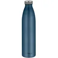 Produktbild: Alfi Isolierflasche TC Bottle, Dunkelblau, Metall, 1,0 L, BPA-frei, doppelwandig, schlag- und bruchfest, lebensmittelecht, Vakuum, 100% dicht, Schraubverschluss, hält warm, kalt, bruchsicher, schadstofffrei, Kaffee & Tee, Kannen, Thermoskannen