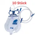 Produktbild: UROSID Urinbeutel 2000 S Urindrainagesystem 10 Stück Kreuzventil 120cm Steril