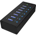 Produktbild: ICY BOX IB-AC618 7-Port USB 3.0 Hub Aluminium