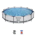 Produktbild: Bestway Stahl Pro Max 3,66 x 76 cm Pool Set 56088 Blau