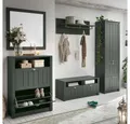 Produktbild: Lomadox Garderoben-Set ATHEN-61, (Spar-Set), Garderobenmöbel-Set im Landhausstil in englisch-grün, : 280/204/43cm