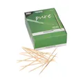 Produktbild: PAPSTAR Zahnstocherspender Zahnstocher, Holz pure rund 8 cm 1000 Stk