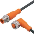 Produktbild: Ifm Electronic EVC019 Verbindungsleitung Stecker, gerade, Buchse, gewinkelt 5m Polzahl Sensoren: 4, 5 1St.