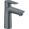Produktbild: hansgrohe Talis E Einhebel Waschtischmischer 110 CoolStart, Zugstangen-Ablaufgarnitur, Ausladung 112mm, 71713340, Farbe: Brushed Black