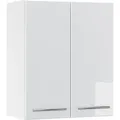 Produktbild: Vicco Hängeschrank Fame-Line, 60 cm, Weiß Hochglanz/Weiß - Weiß