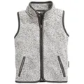 Produktbild: Playshoes Softshellweste Strickfleece-Weste grau 152 - ca. 12 Jahre