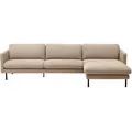 Produktbild: Max Winzer Ecksofa, Beige, Metall, 5-Sitzer, Ottomane rechts, L-Form, links montierbar, 286x160 cm, Goldenes M, Made in Europe, Rücken echt, Wohnzimmer, Sofas & Couches, Wohnlandschaften, Ecksofas