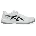 Produktbild: ASICS UPCOURT 6 GS Hallenschuhe Kinder in white-black, Größe 37 1/2