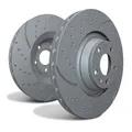 Produktbild: EBC Bremsscheiben Turbo Groove Disc (GD) Hinterachse GD1846