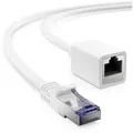Produktbild: deleyCON deleyCON 1m CAT7 Patchkabel Verlängerung S/FTP Netzwerkkabel LAN DSL LAN-Kabel