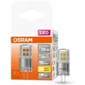 Produktbild: Osram LED-Leuchtmittel G4 2,6 W Warmweiß 300,m EEK: F 4 x 1,4 cm (H x Ø)