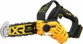 Produktbild: DeWALT Akku-Astsäge DCMPS520N-XJ 18V 20cm Schwert, Mini-Motorsäge, Strauchsäge, stufenloser Gasgebeschalter