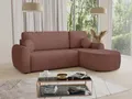 Produktbild: Sofnet Ecksofa Jazz, mit Schlaffunktion und Bettkasten, L-Form Couch, Bouclé-Material, Schlafsofa mit Wellenfeder