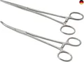 Produktbild: 2 Stück Piercingzange Set, Selbstverriegelnde Piercing Zange, Fischerei Klemme m
