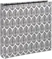 Produktbild: Jumbo-Album La Fleur, 30x30 cm, 100 schwarze Seiten, Weiß