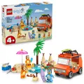 Produktbild: LEGO 11202 Bluey Blueys Strandausflug, Starter-Bauelement, 3 Charaktere