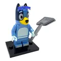 Produktbild: LEGO® Bluey Minifigur Bluey mit Sonnenbrille Schaufel blu007 aus 11202 Strand