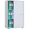 Produktbild: VCM Büroschrank, Weiß, XL, mit Schiebetüren (mit Schiebetüren, Weiß, XL)