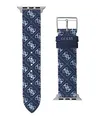 Produktbild: GUESS Damen-Smartwatch-Armband kompatibel mit Apple Watch (38 mm-40 mm), Blau, blau, Smartwatch