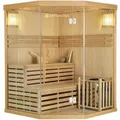 Produktbild: Artsauna Traditionelle Saunakabine Finnische Sauna Espoo150 Premium 150 x 150 cm 6 kW