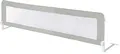 Produktbild: roba Bettschutzgitter Klipp-Klapp 150 cm - Rausfallschutz klappbar für Babys & Kinder - Schutzgitter für Kinderbetten - 50 cm hoch - Grau