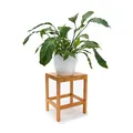 Produktbild: Blumenhocker Bambushocker Bambus-Sitzhocker Duschhocker leicht kratzfest
