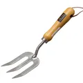 Produktbild: Edelstahl Pflanzgabel ClassicLine Holzgriff Blumengabel Kleingerät Gartengeräte