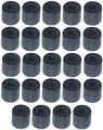 Produktbild: Adam Hall Hardware 4913 M24 AH - 24er Set Gummifuß 38 x 33 mm schwarz im Beutel