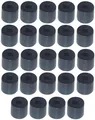 Produktbild: 24 Gummifüße 38x33 stahlverstärkt Adam Hall 4913 Gummifuß Gerätefüße Gehäusefüße