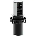 Produktbild: Steckdoseneinheit Elevator 1xSchuko, 2xEuro, Aluprofil Bachmann