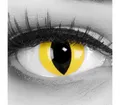 Produktbild: MeralenS Jahreslinsen Farbige Cat Eye Yellow Kontaktlinsen - mit/Ohne Stärke für Cosplays