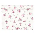 Produktbild: Greengate Tischläufer ELBA Weiß mit Blumen Baumwolle 45x140 cm Tischdecke