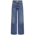Produktbild: ONLY Weite Jeans ONLMadison (1-tlg) Plain/ohne Details blau S