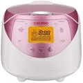 Produktbild: Cuckoo Reiskocher CR-0631F, 1,08 Liter, 580 Watt, 5 Automatikprogramme, Warmhaltefunktion, weiß / pink