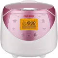 Produktbild: Cuckoo CR-0631F Reiskocher weiß/rosa Warmhaltefunktion 580 Watt 1,08 Liter NEU