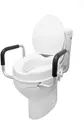 Produktbild: Toilettensitzaufsatz Pepe P30012 mit Armlehne, erhöht