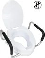 Produktbild: Toilettensitz-Erhöhung 10 cm mit Armlehnen für Erwachsene