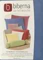 Produktbild: Biberna Kissenbezug Mittelblau 40x80 cm  2 Stück Feinjersey 100% Baumwolle