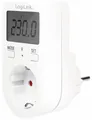 Produktbild: LogiLink EM0002A 230V 16A Energiekostenzähler - Energiekostenmessgerät - Stromkostenmessgerät