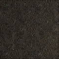 Produktbild: Ambiente 15 Servietten Papier 33x33cm 3-lagig - Einweg Papierservietten mit Ornamenten geprägt Hochzeit Dinner Gastronomie Party Hochzeitsservietten Schwarz