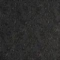 Produktbild: Napkin 33 x 33 Elegance Black Präge Servietten 15 St.-Pg.
