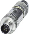 Produktbild: Phoenix Contact 1424658 Sensor-/Aktor-Steckverbinder, unkonfektioniert M12 Stecker, gerade Polzahl Sensoren: 5 1 St.