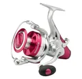 Produktbild: DAM Fishing Freilaufrolle Quick 1 Pink 6000 FS Freilaufrolle Angeln Karpfen Pinke Rolle Lady)